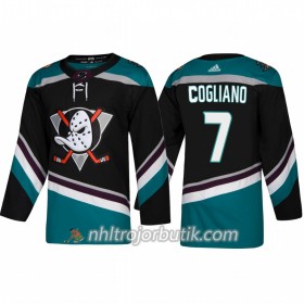 Män Ishockey Anaheim Ducks Tröja Andrew Cogliano 7 Alternate Adidas 2018-19 Authentic